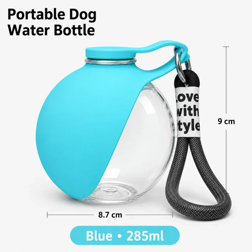 Leak-Proof Stainless Steel Dog Water Bottle