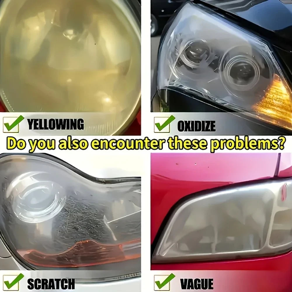 Car Headlight Restoration Spray