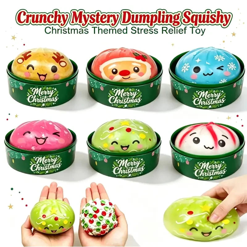 Crunchy Christmas dumpling squishy