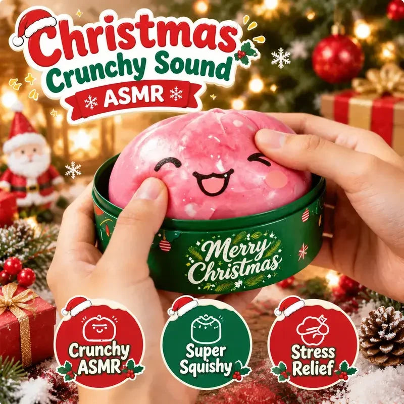 Crunchy Christmas dumpling squishy