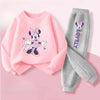 Children Knit Sweatshirt Pants Set
