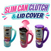 Slim Can Clutch and Lid Cover Set