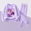 Cartoon Printed Kids Sweatshirt Set