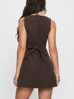 Minimalist Sleeveless A-Line Mini Dress