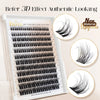 Natural Fluffy DIY Lash Clusters