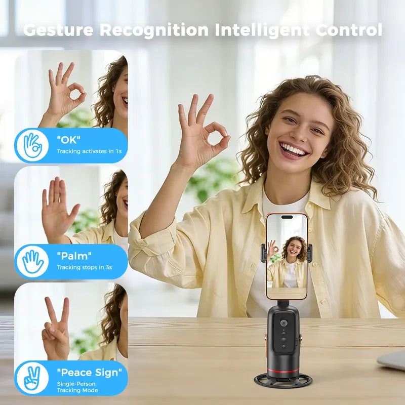 Auto Face Tracking Smartphone Tripod