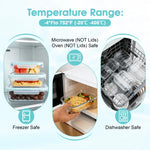 Glass Food Storage Container Set