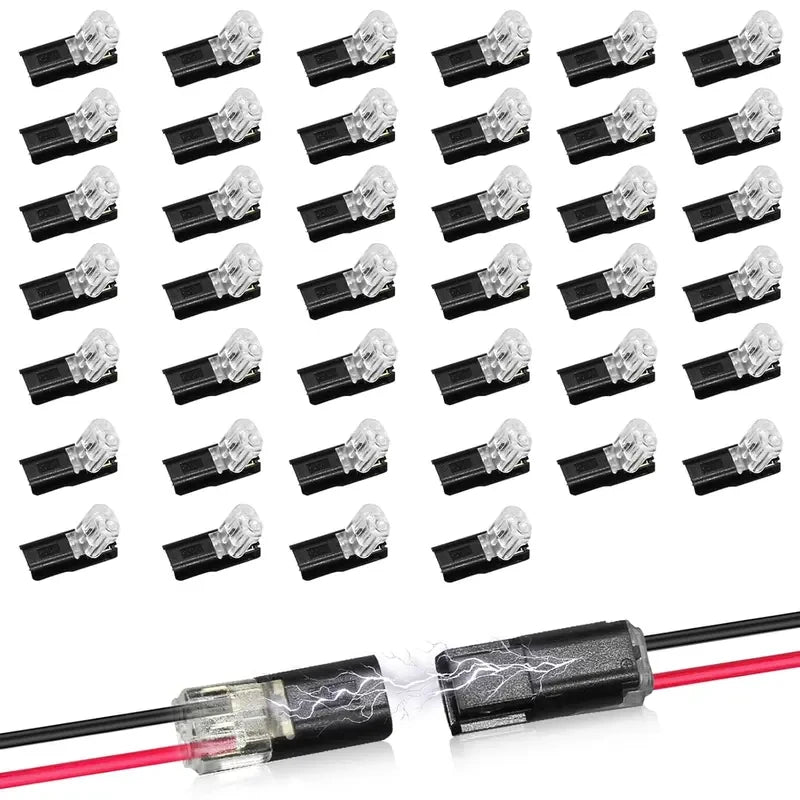 Double-Wire Plug-In Connector