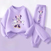 Children Knit Sweatshirt Pants Set