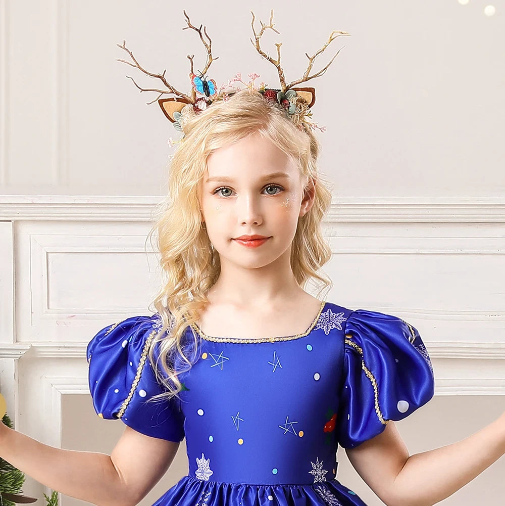 Snowflake Christmas Party Dress