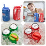 DIPESI Soda Can Cap Set with Straws