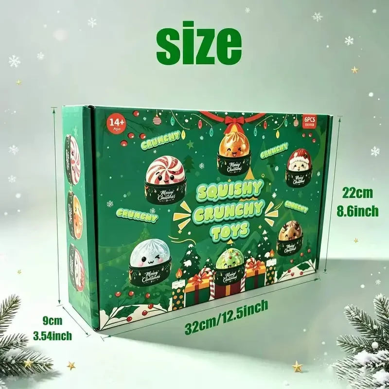Crunchy Christmas dumpling squishy