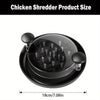 Multi-Functional Tear Chicken Breast Shredder Shredded Meat Cutter Meat Floss Hand Torn Chicken Minced Meat Shredder