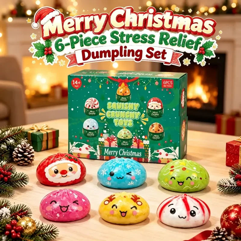 Crunchy Christmas dumpling squishy