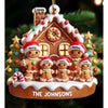 Acrylic Gingerbread House Christmas Ornament