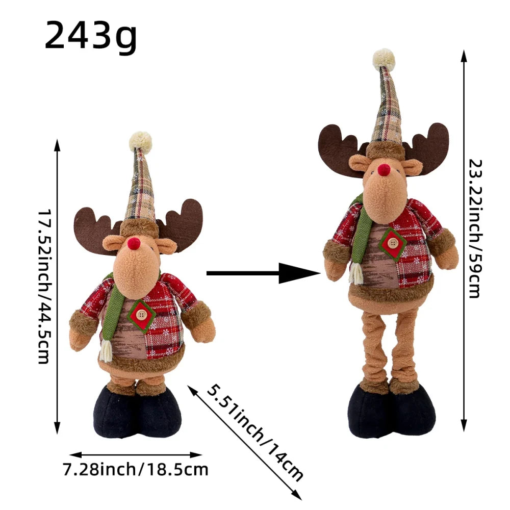 Telescopic Christmas Doll Ornament