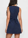 Minimalist Sleeveless A-Line Mini Dress