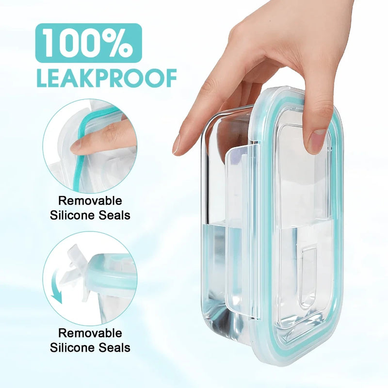 Glass Food Storage Container Set