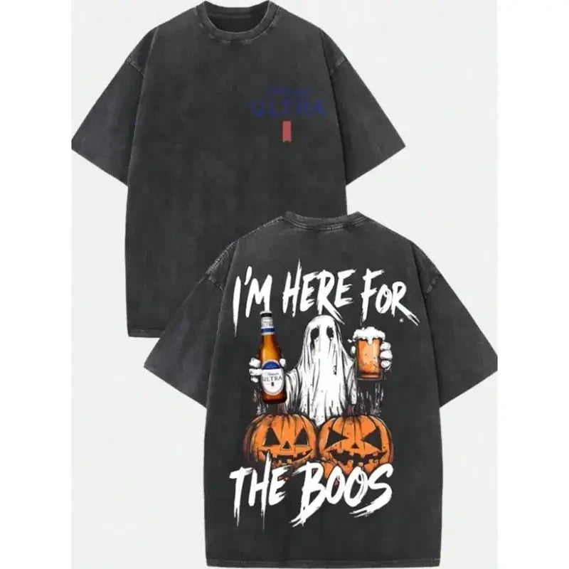 Graphic Halloween Cotton Tee