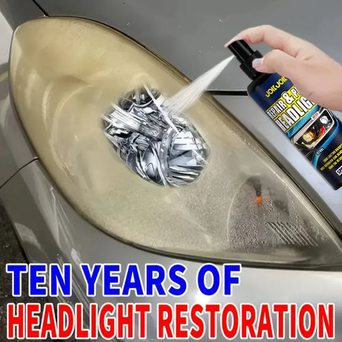 Car Headlight Restoration Spray