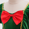 Bow Accent Holiday Princess Dress