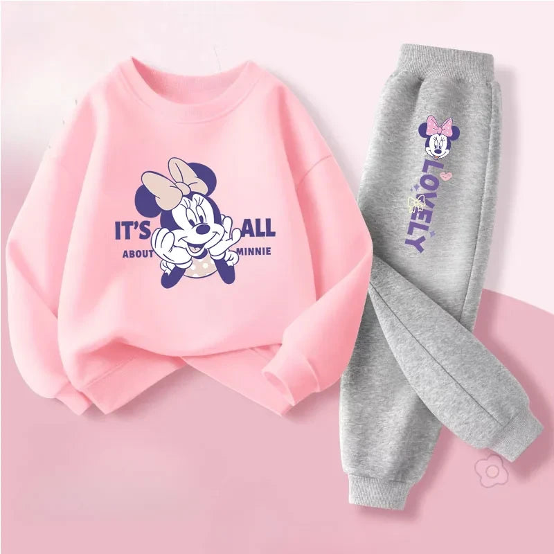 Children Knit Sweatshirt Pants Set