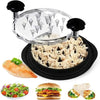 Multi-Functional Tear Chicken Breast Shredder Shredded Meat Cutter Meat Floss Hand Torn Chicken Minced Meat Shredder