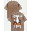 Graphic Halloween Cotton Tee