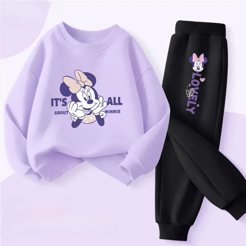 Children Knit Sweatshirt Pants Set