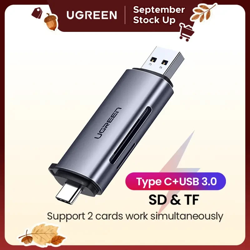UGREEN Type-C Memory Card Reader