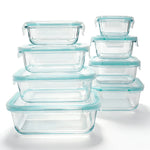Glass Food Storage Container Set
