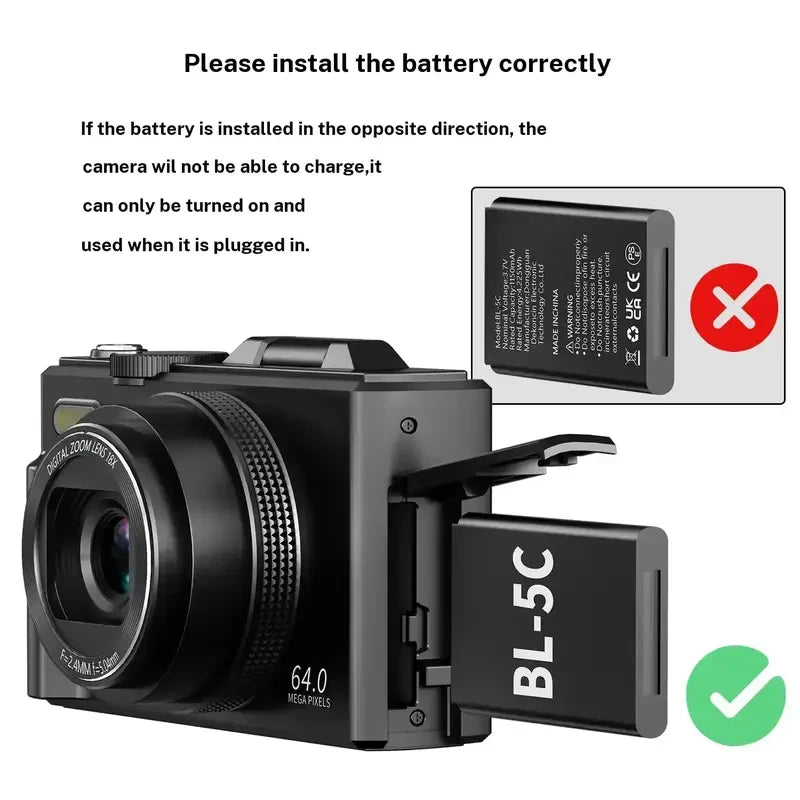 Wikico 4K Digital Camera