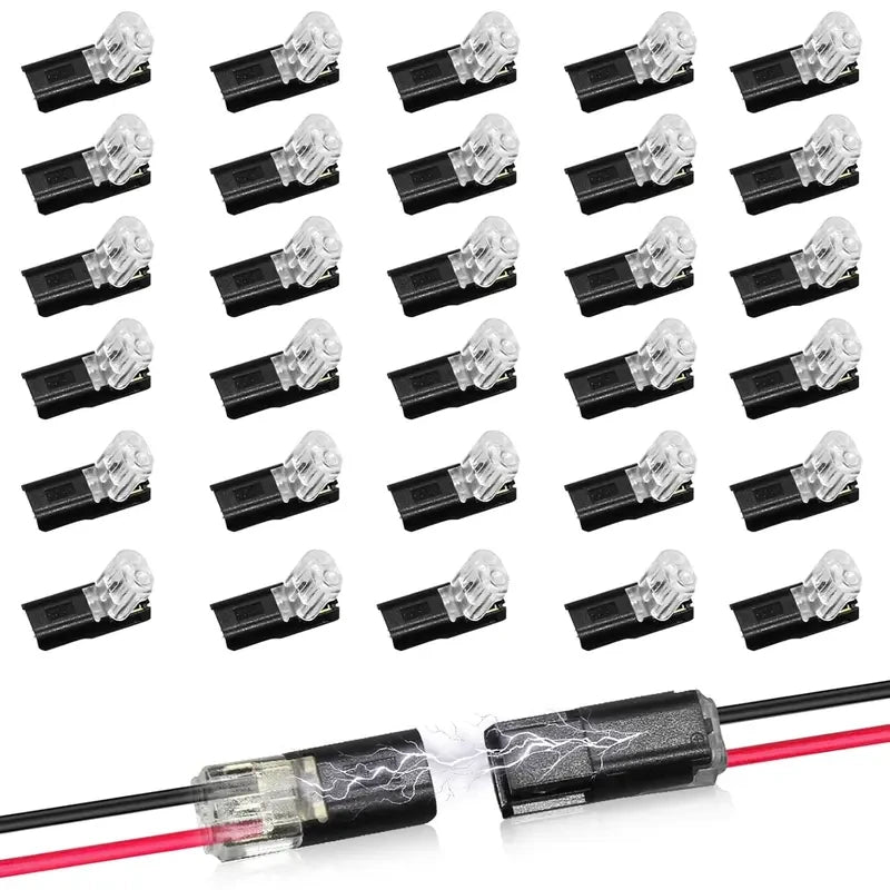 Double-Wire Plug-In Connector