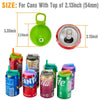 DIPESI Soda Can Cap Set with Straws
