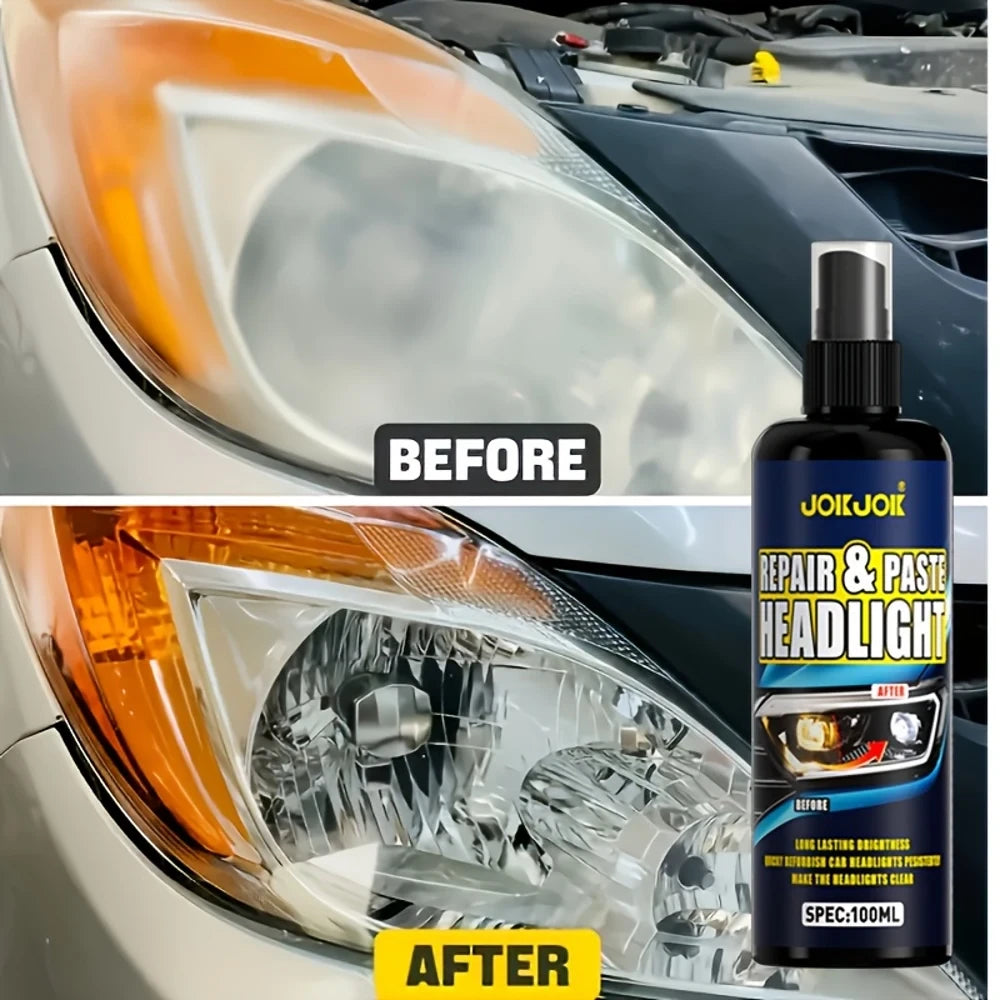 Car Headlight Restoration Spray