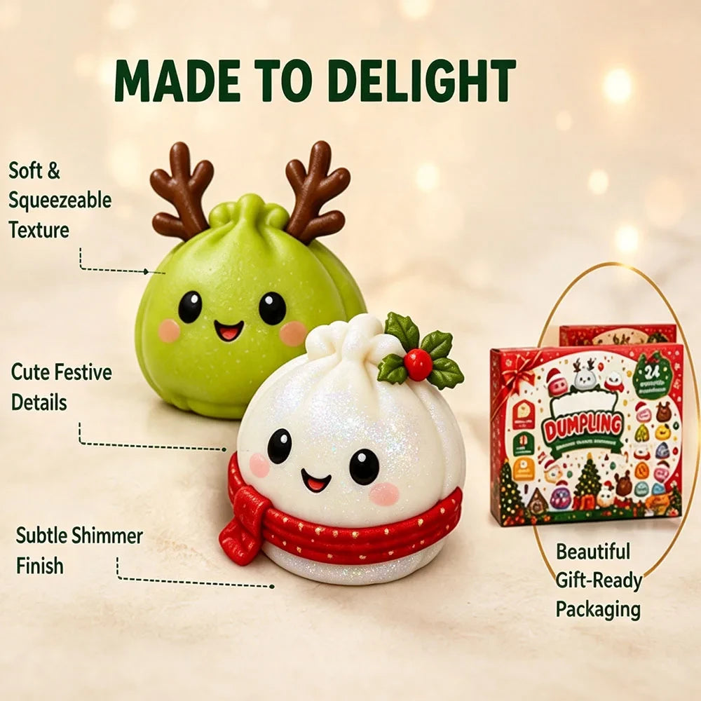 Christmas Advent Calendar Squishy Toys