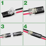 Double-Wire Plug-In Connector