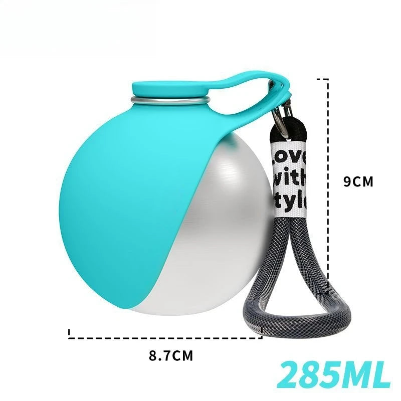 Leak-Proof Stainless Steel Dog Water Bottle