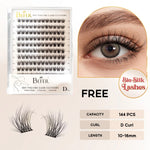 Natural Fluffy DIY Lash Clusters